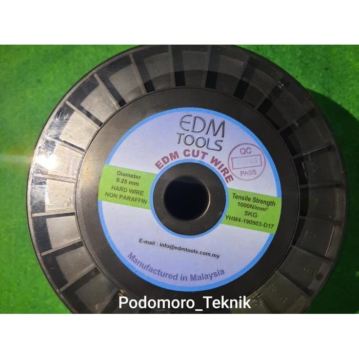 Kawat Wire Cut 0.25 Merk Edm Tools #Gratisongkir