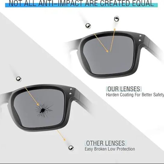 MYCOURAG Replacement Lenses for RayBan RB2132-55 Sunglasses UV400 Protection Multi-Color