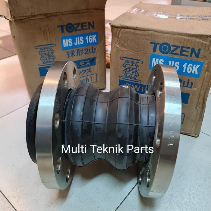 Flexible Rubber Joint Twinflex Jis 16k Tozen 8" inch DN200