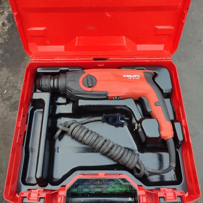 Mesin Bor Beton HILTI TE 3-CL Hammer Drill 3 Fungsi Original - Unit Bor saja
