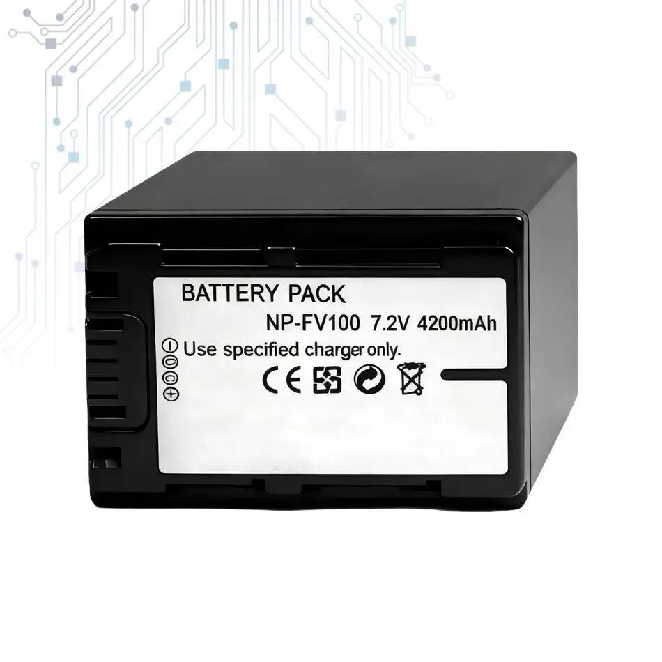 NX70 For Sony NP FV30 FV50 FV60 FV70 Pxw Z90 X70 Nex-VG30E Hxr NX80 MC80 Video Camera Battery