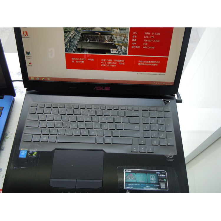 For ASUS ROG G750 G750JZ G750JX G750JM G750JH G750JW G750 JZ JX JM JH JW 17.3 inch High TPU Keyboard