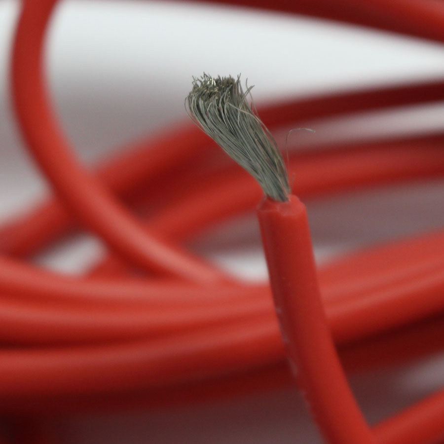 2meter Red?? Black Silicone Wire 13AWGHeatproof Soft Silicone Silica Gel Wire Cable