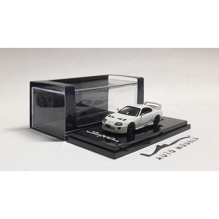 1:64 HOBBY JAPAN TOYOTA SUPRA RZ (JZA80) JDM CUSTOMIZED VERSION WHITE