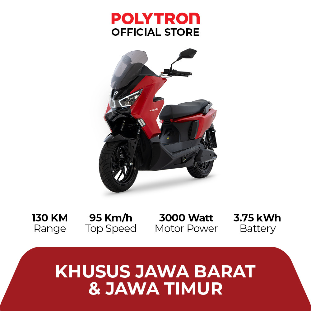 Polytron Fox-350 – Battery As A Service – Motor Listrik – ON THE ROAD JAWA BARAT & JAWA TIMUR