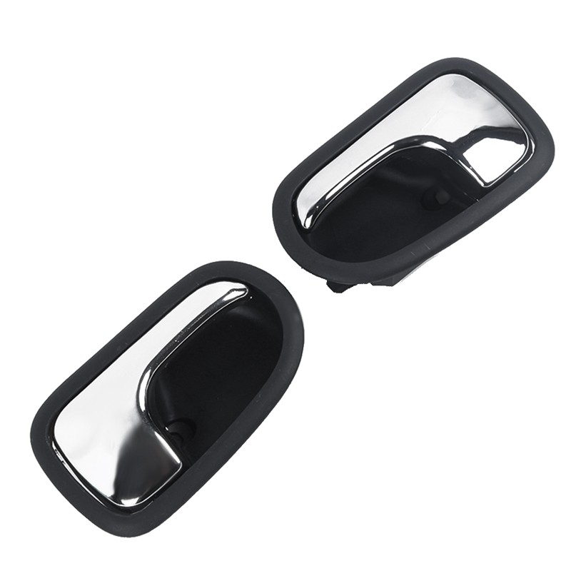 GRAY CHROME INTERIOR INSIDE INNER DOOR HANDLE FOR MAZDA 626 1993-1997 FOR FORD LIATA ACTIVA TIERRA