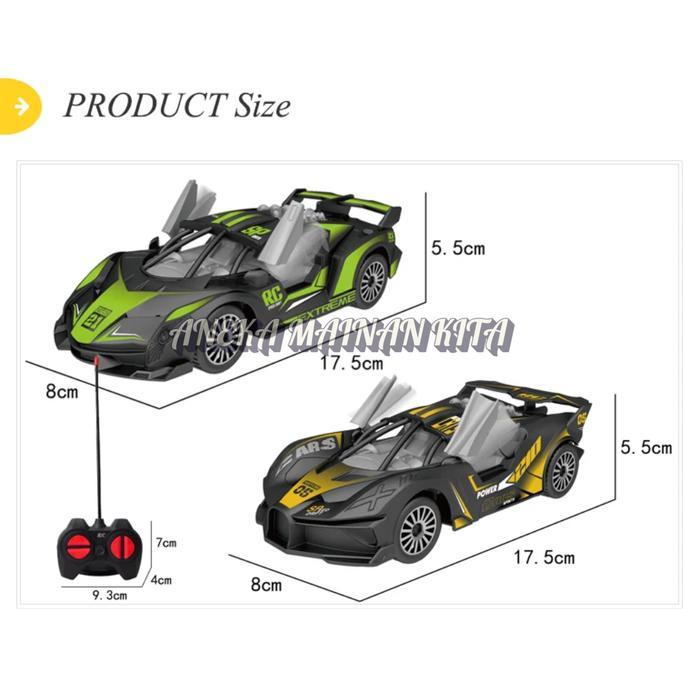 Mainan Mobil Remote Control Balap Express Remote Kontrol Mainan Mobil Anak Anak