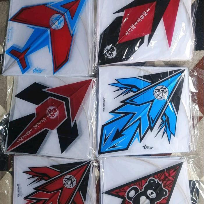 Layangan Sukhoi Super apus 2 warna