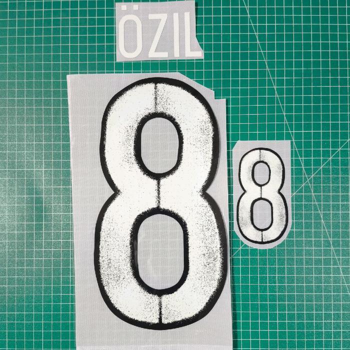 Promo! Nameset Jerman Germany Away 2016 Ozil Poly Print