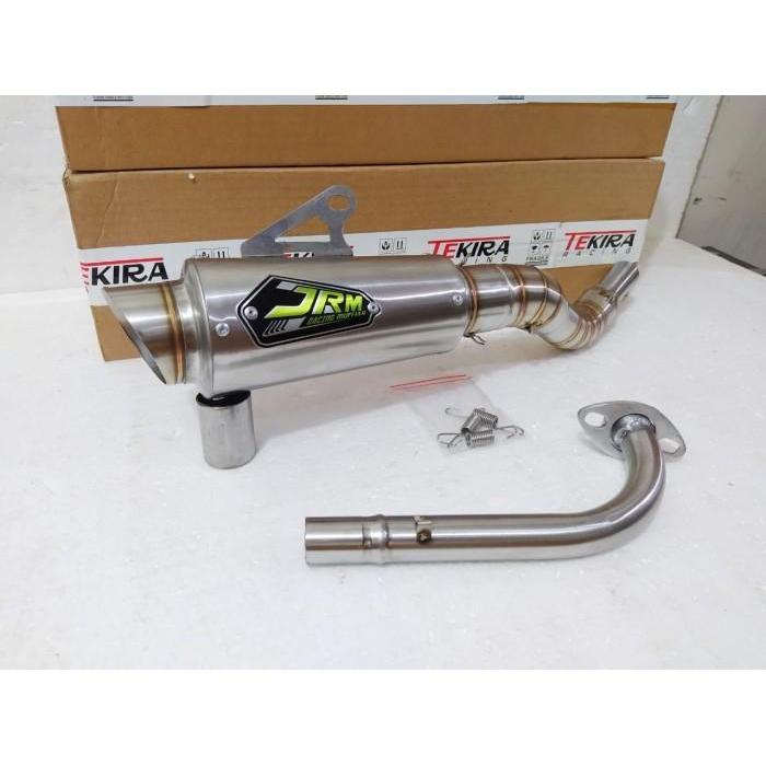 Knalpot Racing JRM supra x 125 jupiter Robot z z1 Fit