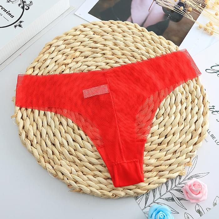 g string wanita transparan thong seamless celana gstring C132
