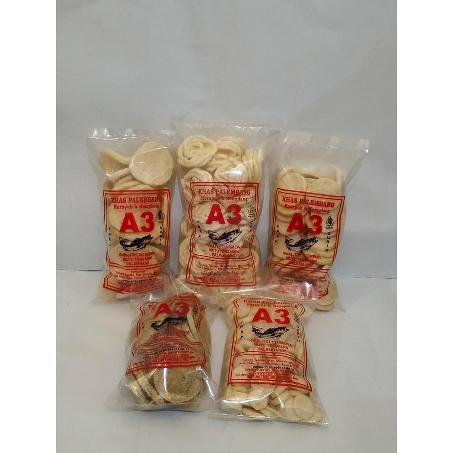 Paket Kerupuk 5 Bungkus Super Nagih A3 Palembang Terlaris