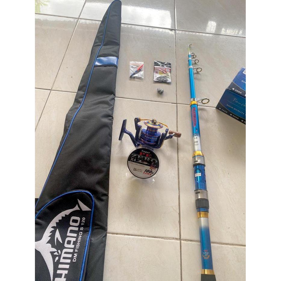 Set Pancing Laut Mewah Lengkap Tinggal Pake