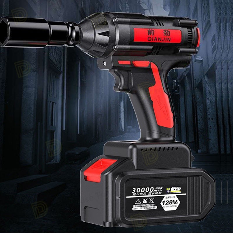 Cordless Impact Wrench 15000mah 98vf Brushless Wrench Brushless Drill Air Impact Wrench Kit Drill