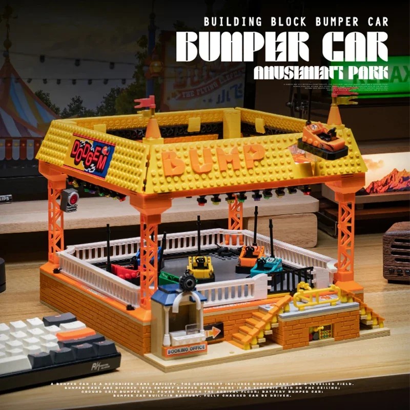 Creative Expert City Street View MOC JD037 Children’s Amusement Park