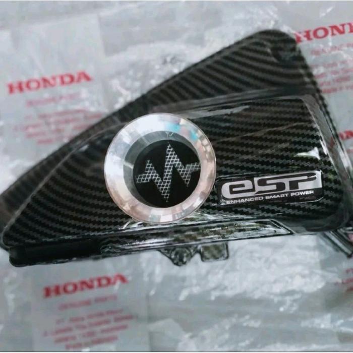 COVER FILTER CARBON WTP VELOSCOPE (DETAK 2). HONDA BEAT CBS//BEAT DELUXE//BEAT