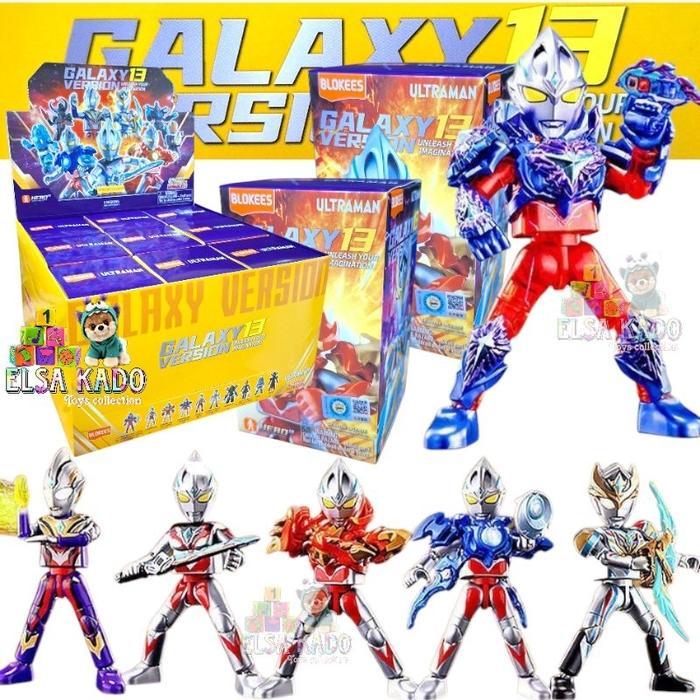 Blokees Ultraman Vol 13 Galaxy Version 13 Harga 1 Pcs Gacha Karakter Ultraman Arc / Trigger Truth /