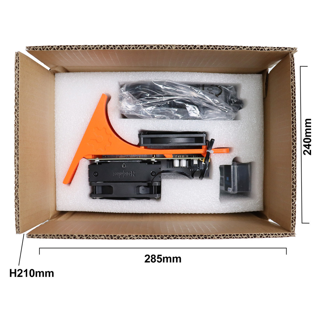 NerdMinerQaxe++ 6TH/s ASIC Bitcoin Miner 100W Low Noise Lottery Solo Miner Crypto Rig Powerful