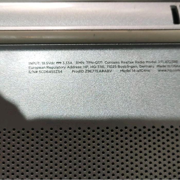 Casing laptop Hp 14 - AL fullset