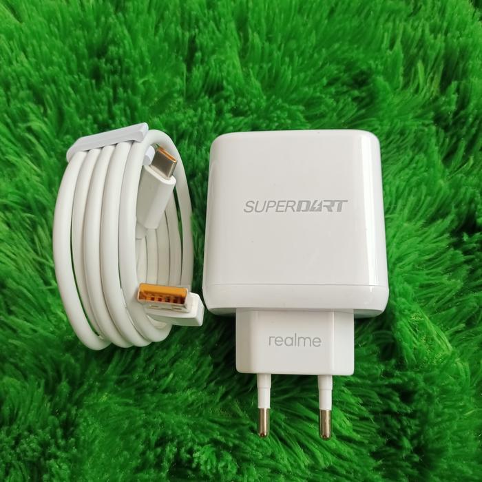 Charger Realme Super Dart 65Wat Realme 8Pro Original 100% Type C Populer