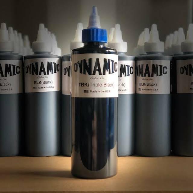 (Original) Tinta Tattoo Dynamic / Tinta Dynamic Triple Black Usa 30Ml