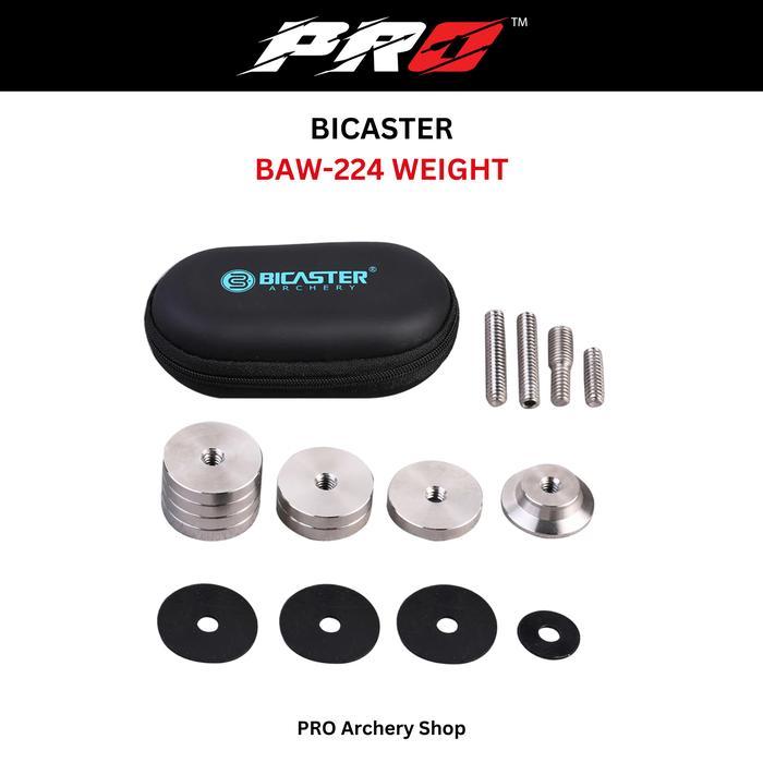 BICASTER WEIGHT BAW 224 PEMBERAT STABILIZER RISER BUSUR PANAHAN PEMULA PROFESIONAL / PEMBERAT DAMPER