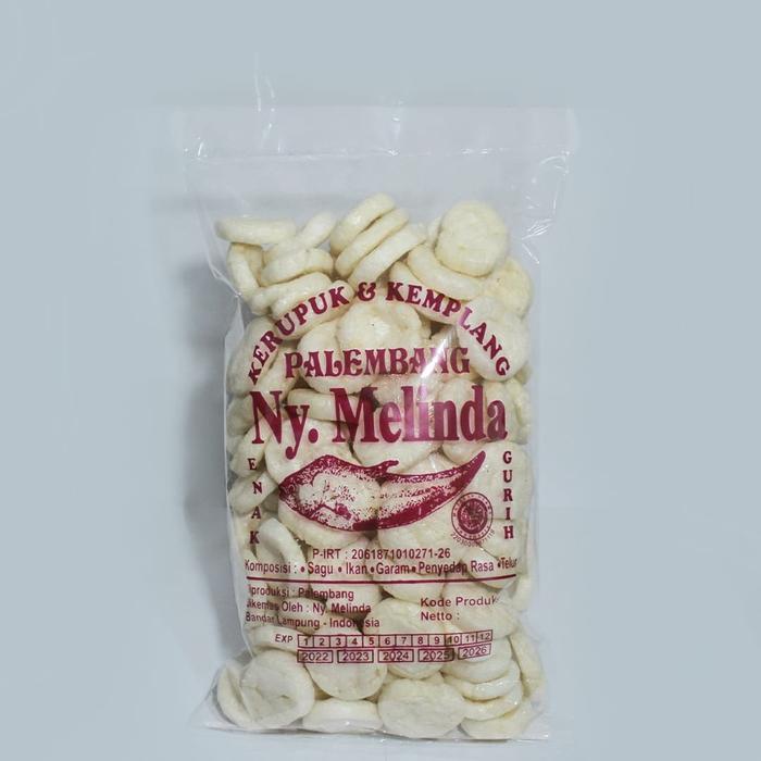 "New" Kerupuk Ikan Palembang Asli Ny. Melinda Bulat Kancing