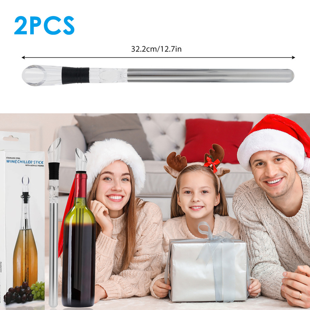 Stainless steel wine bottle cooler ice cream bottle stopper wine bottle ice cream cooler suitable