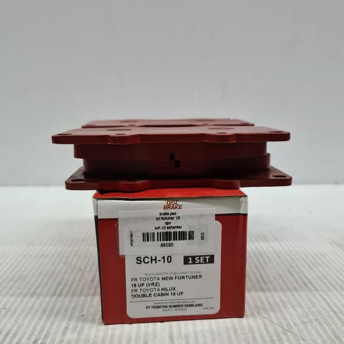 Brake Pad Toyota Fortuner '15 Dpn Sch 10 Schenker -65020