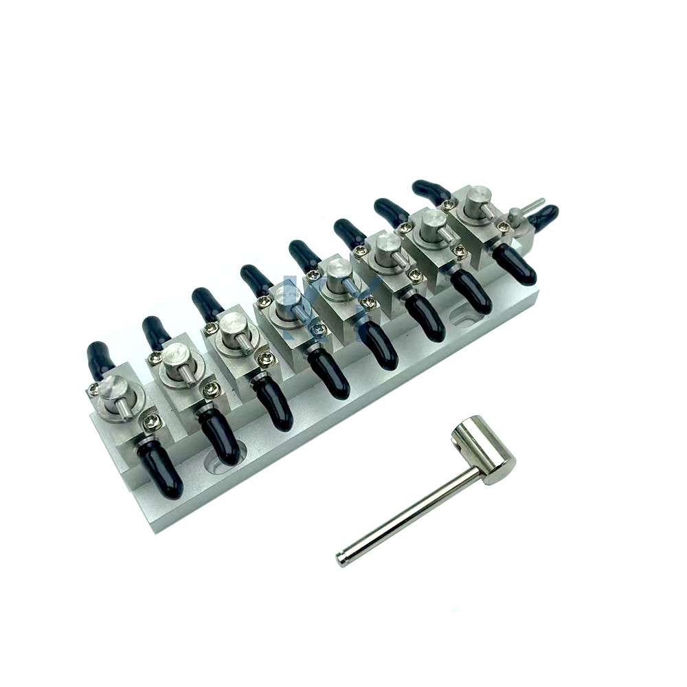 METAL THREE WAY CLEANING VALVE DEVICE 4 BIT/ 6 BT/ 8 BIT/12 BIT FOR FLORA INFINITY LARGE FORMAT