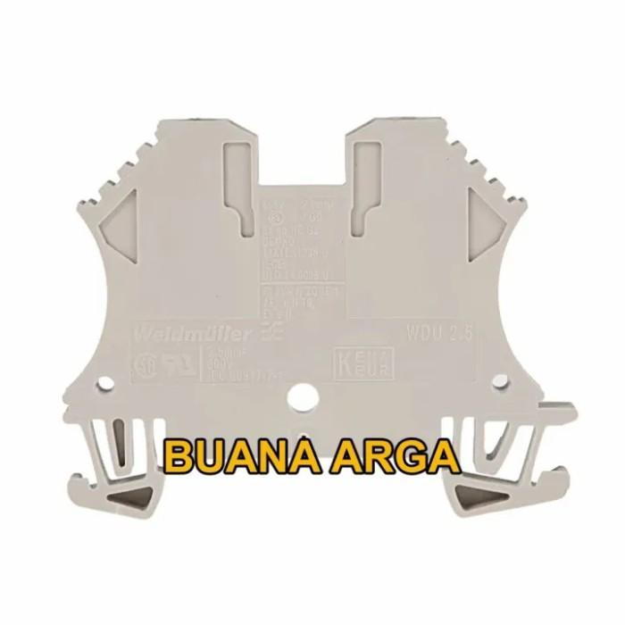 New Terminal Block Weidmuller Wdu 2.5 Untuk Kabel 2.5Mm
