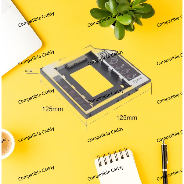12.7mm SATA HDD SSD Hard Drive Disk Caddy/Bracket for Lenovo ThinkPad X220i X220t Tablet Edge E435