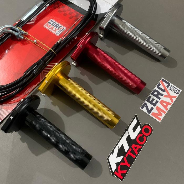 Gas Spontan KTC Kytaco 2 Kabel Gas CNC AT-102 All New NMAX 2020 2021