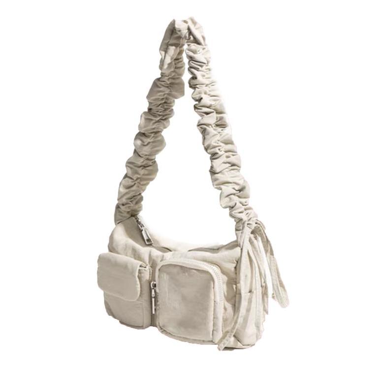 Huer ~ Tas Wanita Fevora Nylon Hobo Bag 9549-002 #6320