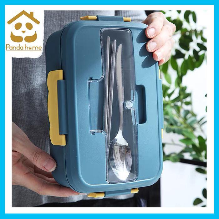 Lunch Box Sekatan Plastik / Kotak Makan Plastik /Kotak Bekal Makan Set #Gratisongkir