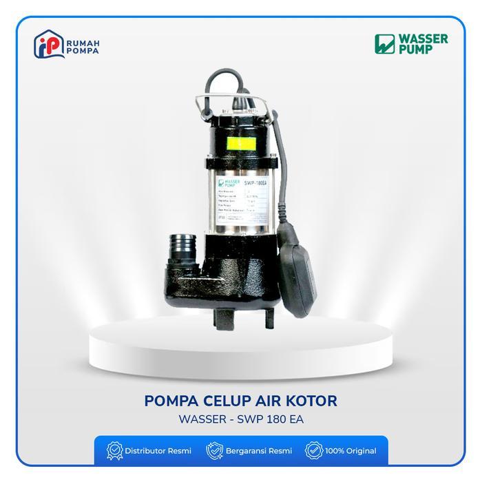 Mesin Pompa Air Celup Sirkulasi Air Kotor Wasser SWP-180 EA - Untuk Pengolahan Air Kotor