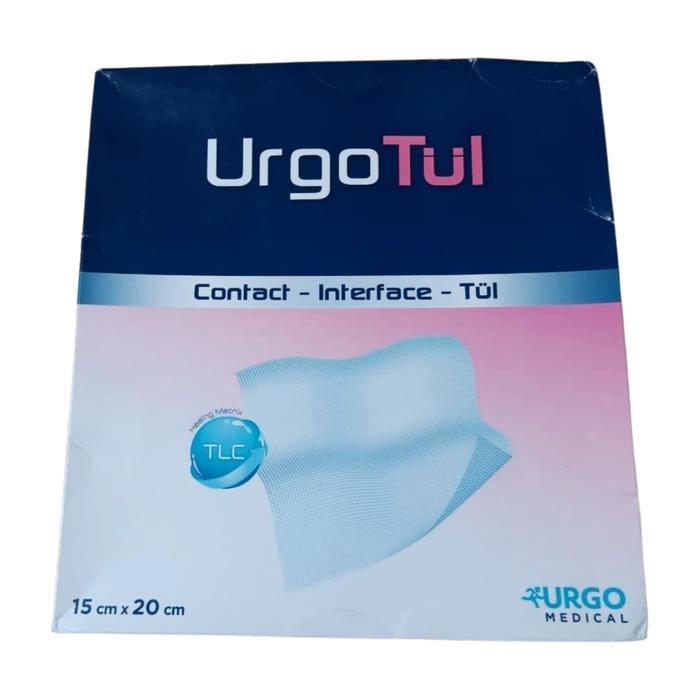 Ready Urgo Medical Urgotul Dressing Contact Layer 15x20 cm Pink 1pcs Lapisan Kontak Luka Lipido
