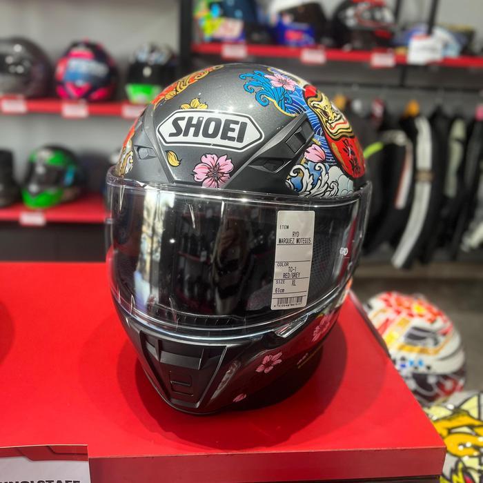 Helm Motor Full Face - Shoei RYD Marquez Motegi 5 TC-1 Original