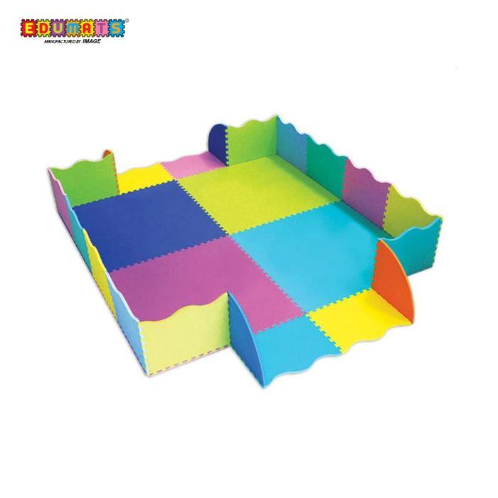 Image Toys Edumat Karpet Matras Evamat Puzzle Tikar Playmats Set Besar Polos