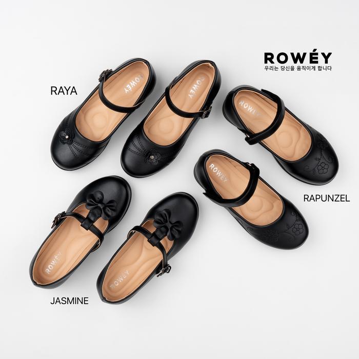 Bata Kids - Sepatu Sekolah SD Flat Shoes Anak Perempuan Princess Raya Rapunzel Jasmine Kaki Fashion