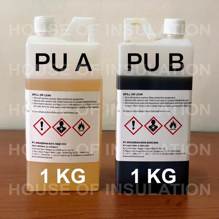 POLYURETHANE FOAM, PU A PU B (1 kg PU A 1 kg PU B)