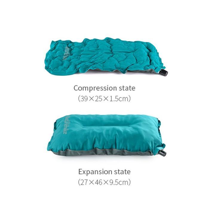 Bantal sponge naturehike NH17A001-L automatic inflate pillow
