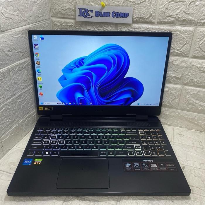 Laptop Gaming Acer Nitro Core i5 12500H Nvidia RTX 3050 Ram 16 GB SSD 512GB Laptop Render Design Edi