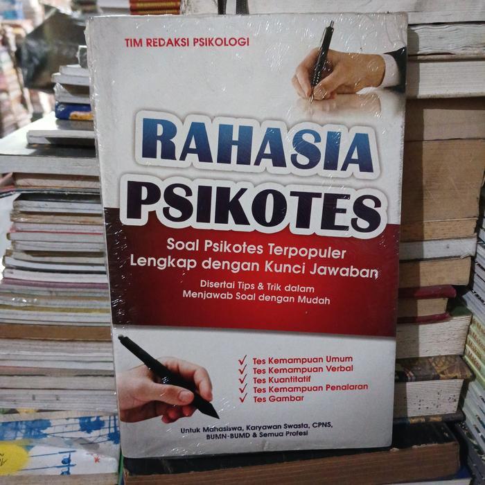 Rahasia psikotes.soal psikotes terpopuler lengkap dengan kunci jawaban. vup2