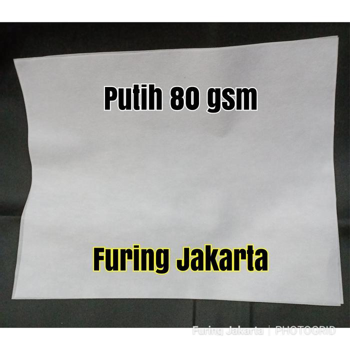 putih 80 gsm, kain furing,kain spunbond Biru Pink