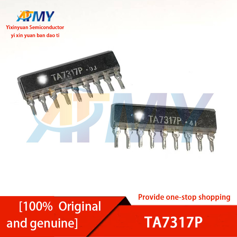 2piece TA7317P TA7317 Package SIP-9 Speaker Amplifier Protection Circuit IC