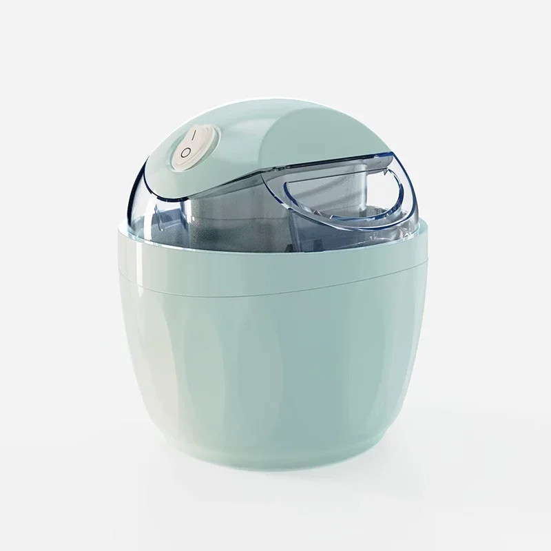Mesin Pembuat Es Krim Listrik Portable 500ml untuk DIY Es Krim, Yogurt Beku, Smoothie, dan Milkshake