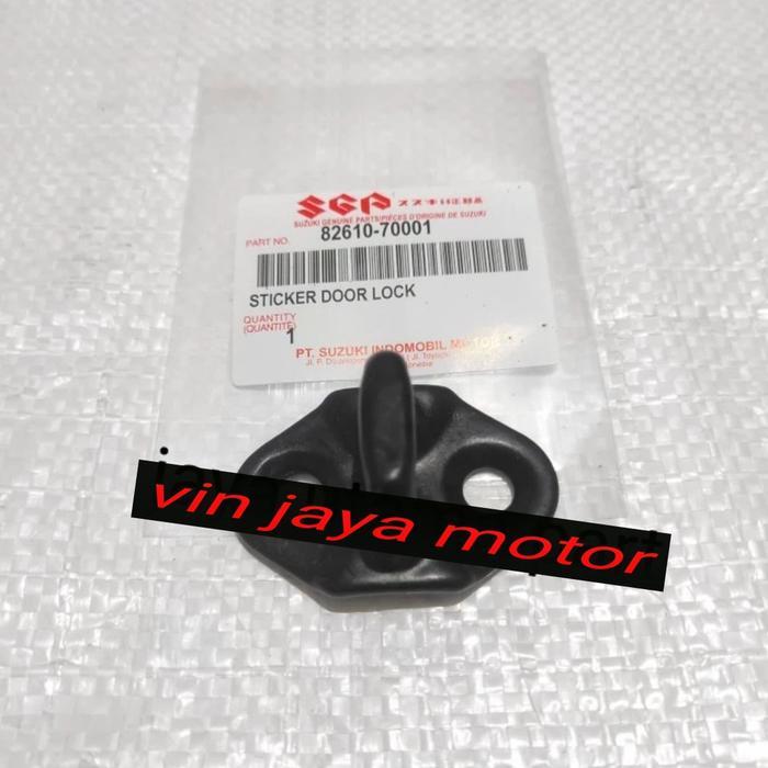 READY PART STICKER DOOR LOCK SUZUKI FUTURA ORIGINAL KODE 008