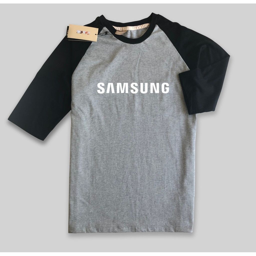 Kaos Raglan SAMSUNG logo