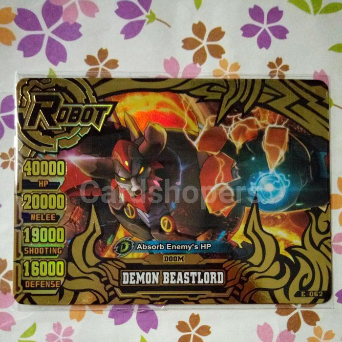 Sale Hero Of Robots Hero Card Legend Demon Beastlord Ngv5